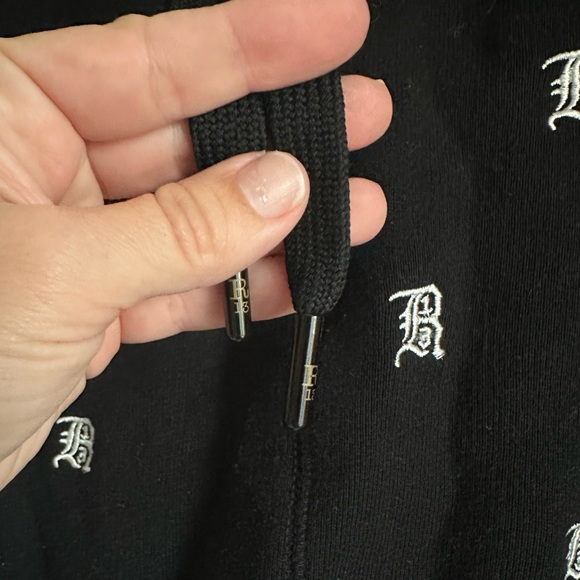 R13 Jogger Drop Crotch Logo‎ Printed Sweat  Pants Unisex Size M - Picture 9 of 10